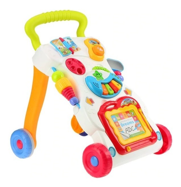 Caminador Andador De Bebé Didactico Con Accesorios Y Musica - $ 1.349 ...