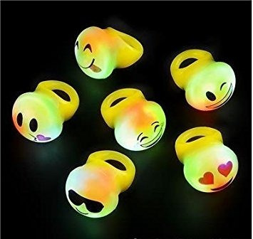 Anillos De Emojis Led !! 10 X $ 260 - $ 260,00 en Mercado Libre