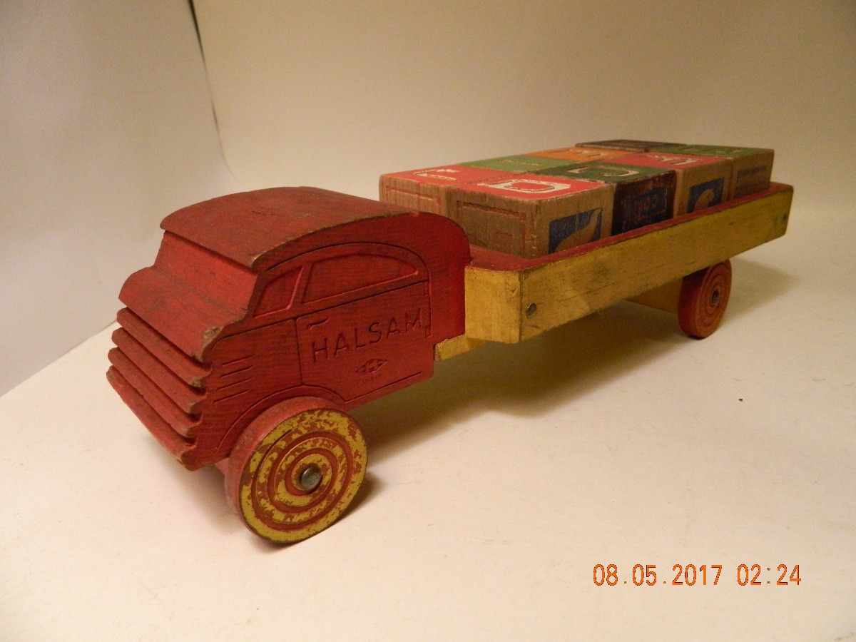 Madera Usa 400 Antiguo In De Juguete Camion 19502 Made Año 1tfcklj 00 qGUSMjLzVp