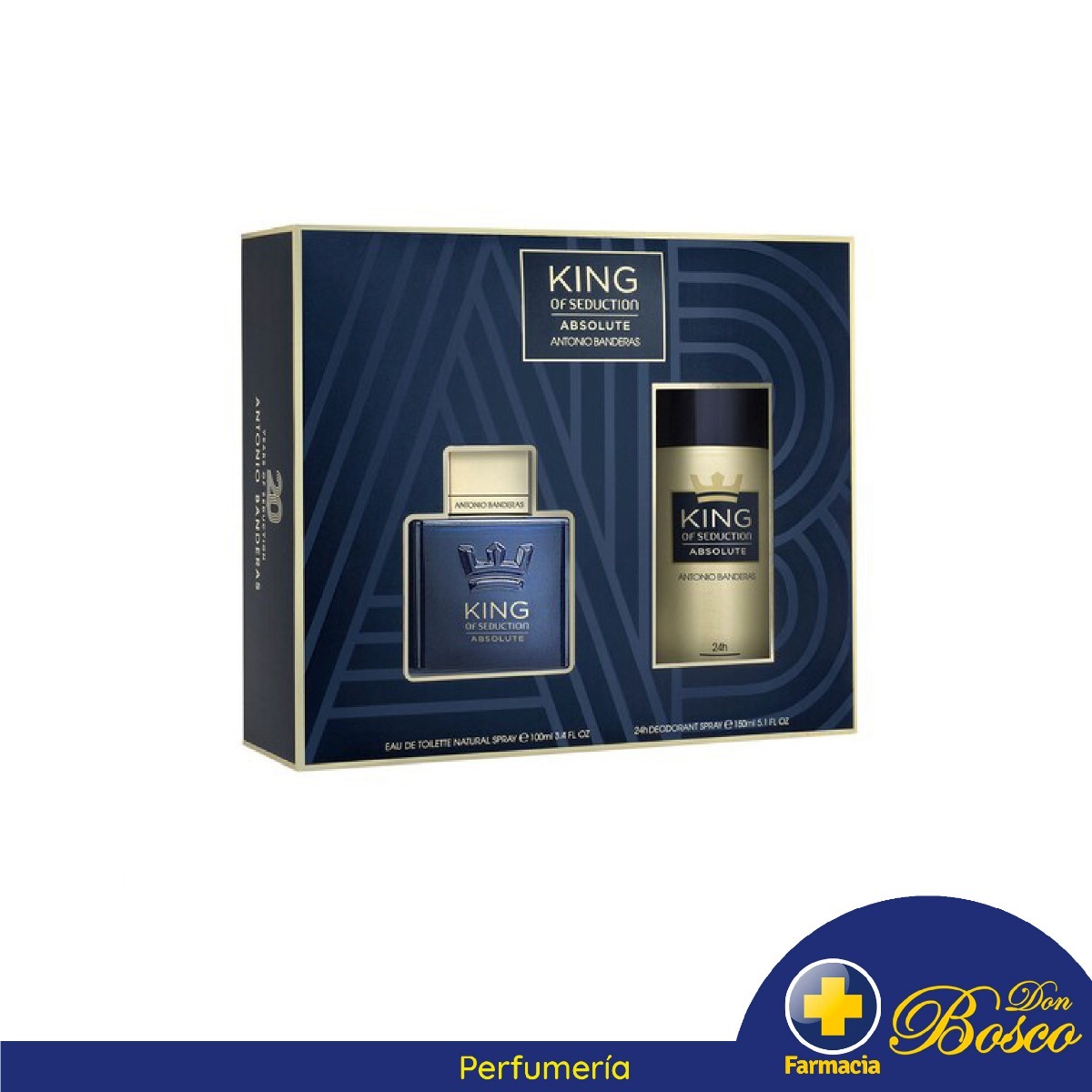 Antonio Banderas King Of Seduction Absolute Edt 1   00ml+deo