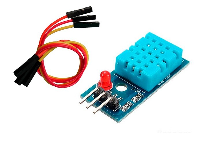 Arduino Sensor De Temperatura Y Humedad Dht11 - $ 349,00 en Mercado Libre