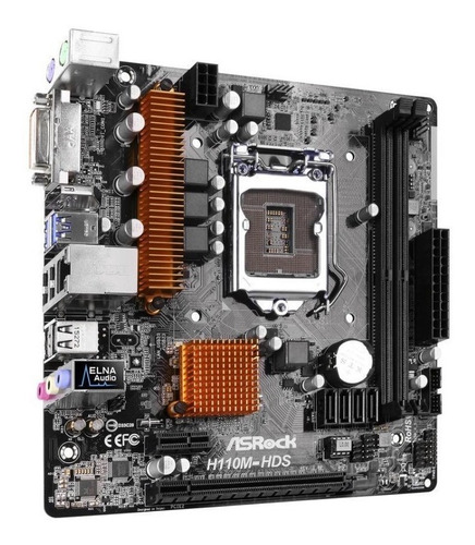 Asrock h110m hds подключение