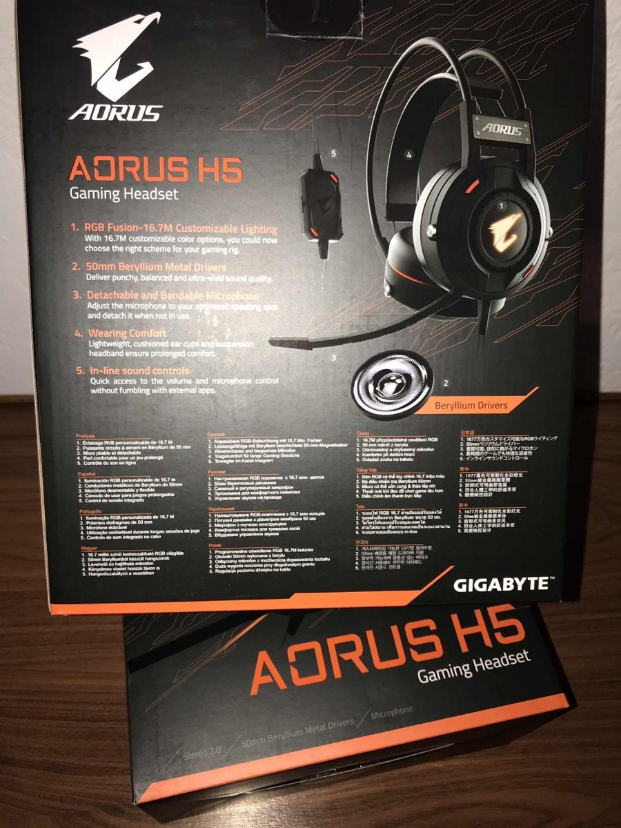 Gigabyte aorus h5 обзор