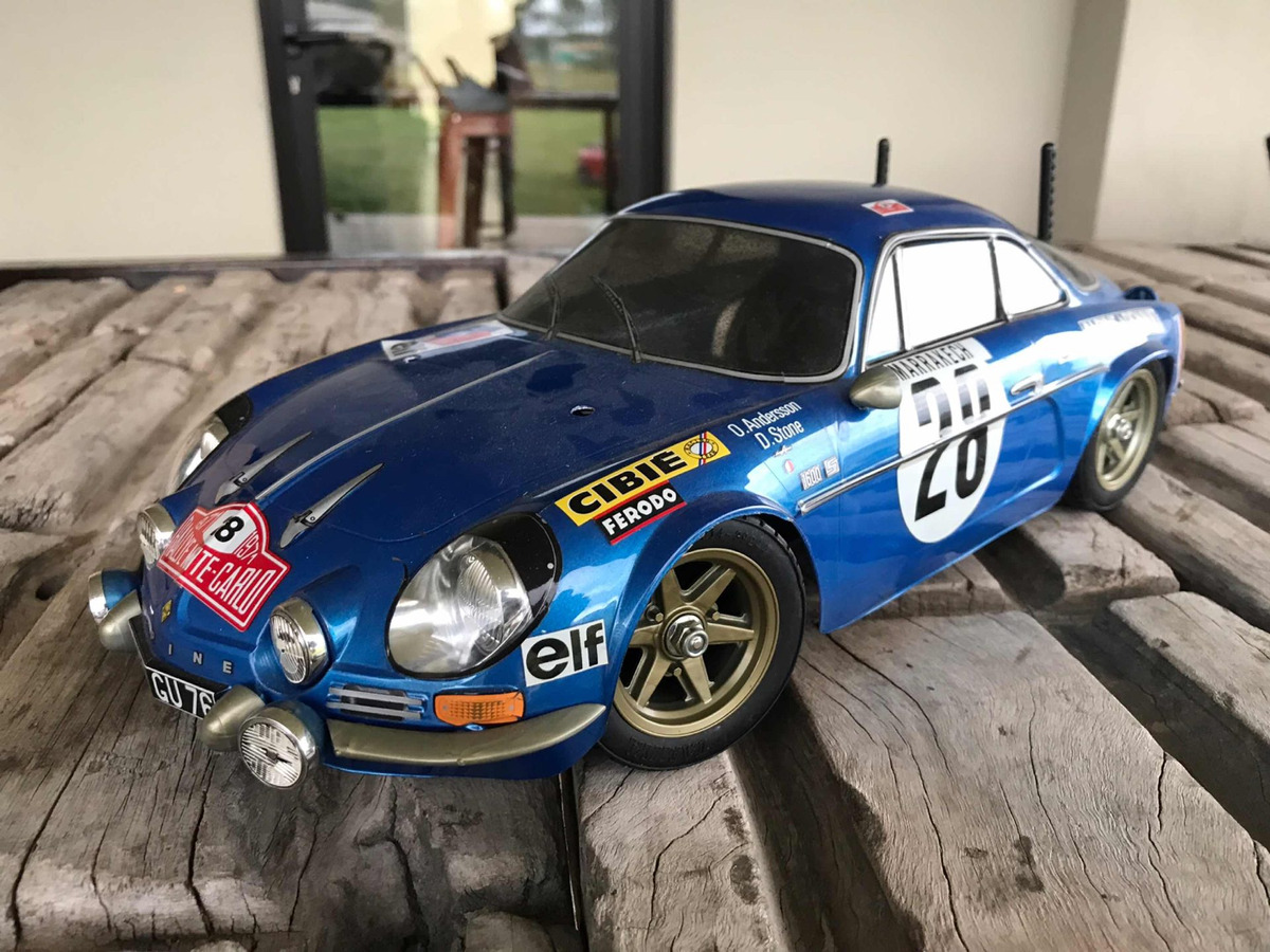 Auto Radiocontrol Tamiya Renault Alpine A110 Reliquia Us 35000