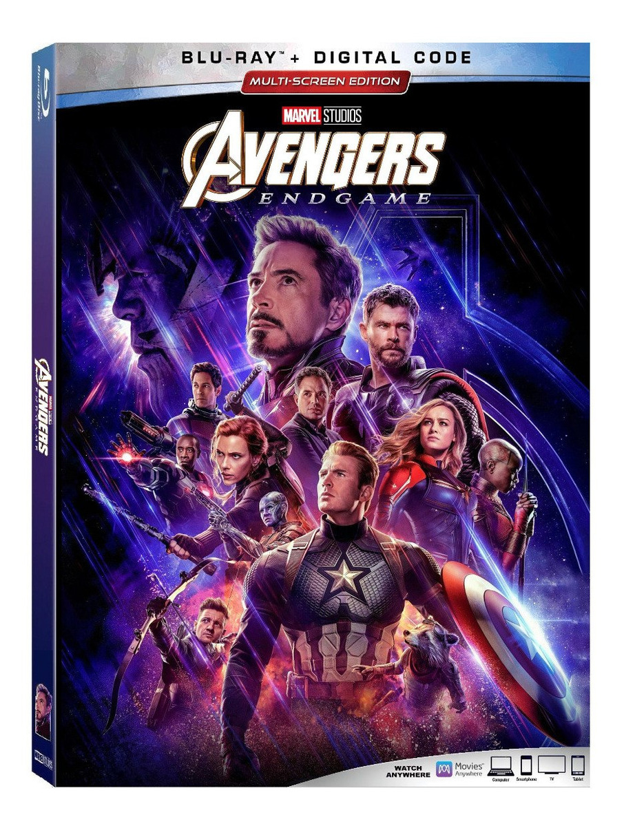 Avengers Endgame Bluray Disc Full Hd 1080p. Fisico. - $ 400,00 En ...