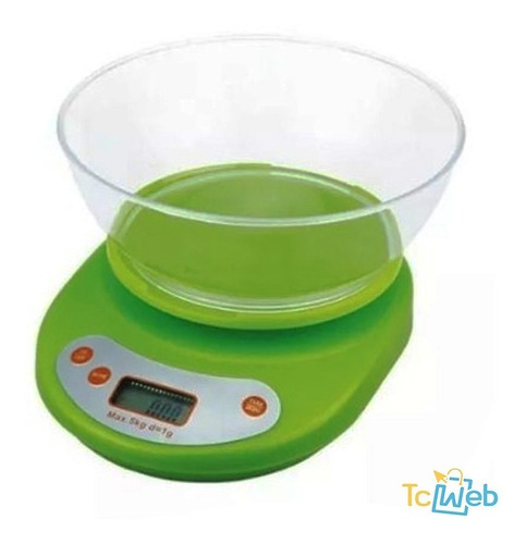 Balanza Digital De Cocina 5 Kg 1 Gr Tcweb - $ 320,00 en Mercado Libre