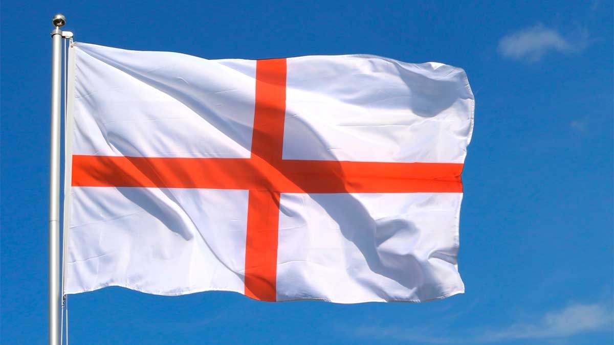 Bandera De Inglaterra Medida Oficial 1,50 X90cm - $ 420,00 ...