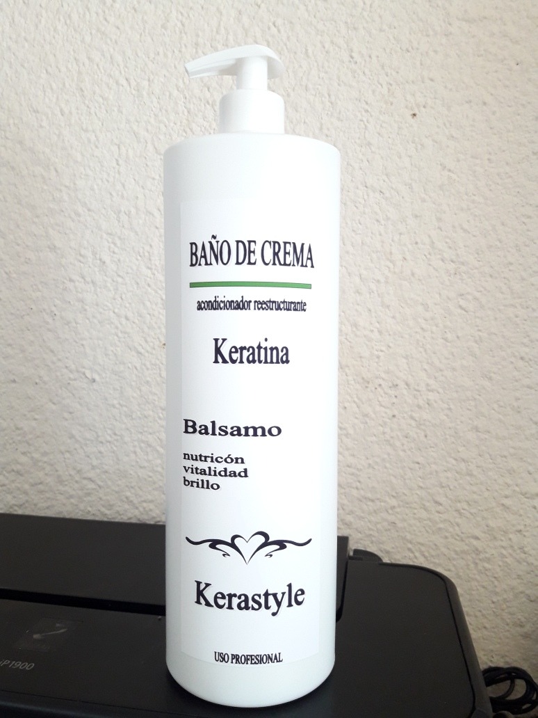 Baño De Crema De Keratina 1 Litro 550,00 en Mercado Libre