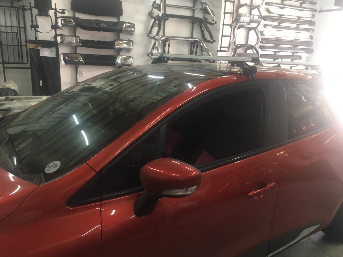 JUEGO BARRAS DE TECHO ALUMINIO PARA RENAULT CAPTUR 2013