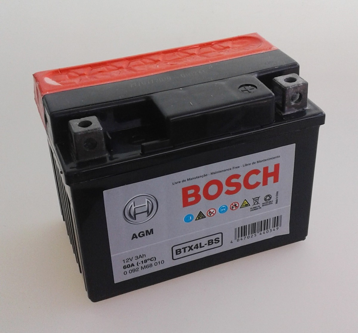 Bateria Bosch Moto Con Acido V Ah X X Ytx L Bs En Mercado Libre