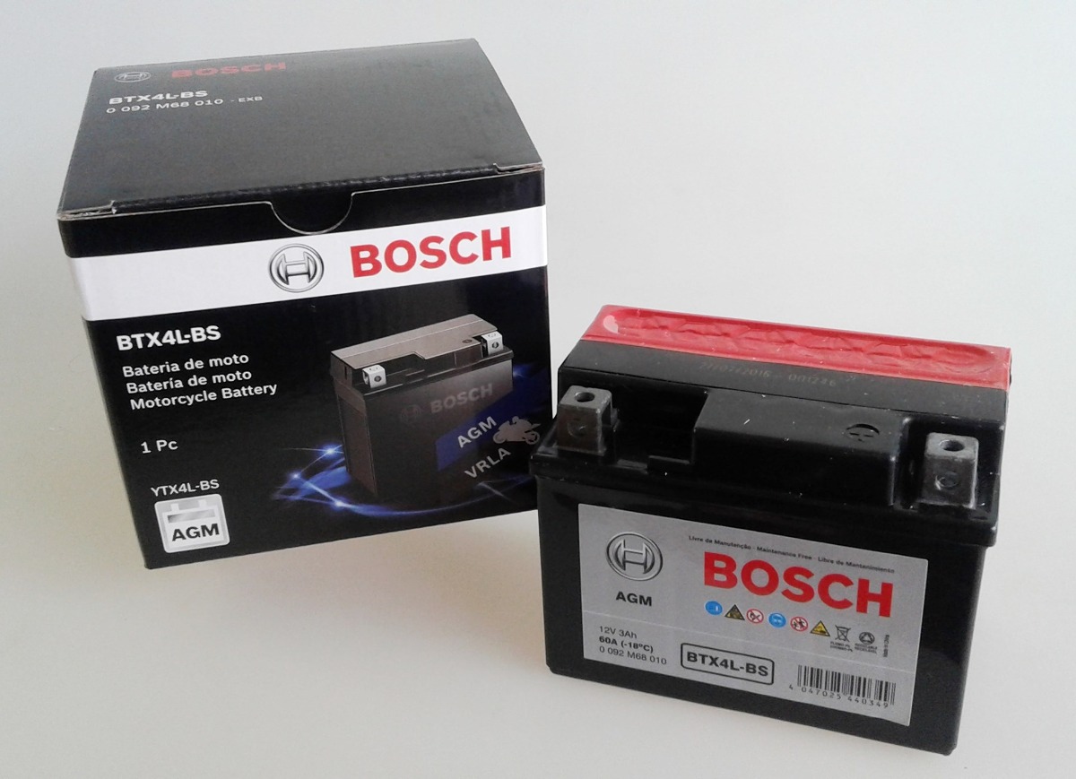 Bateria Bosch Moto Con Acido V Ah X X Ytx L Bs En Mercado Libre