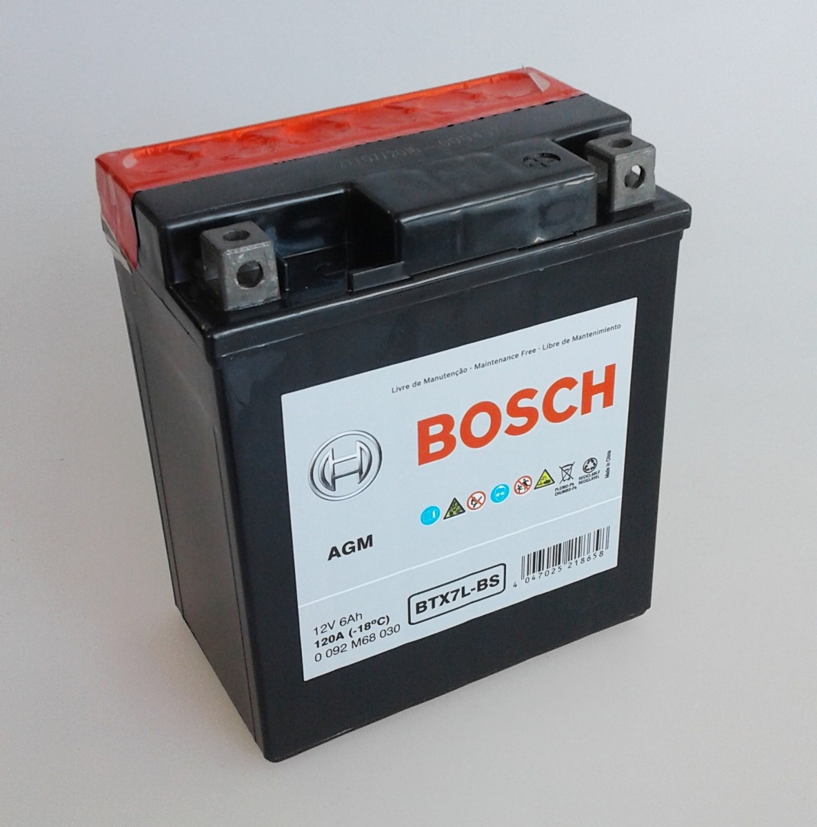 Аккумулятор bosch 12v 6ah