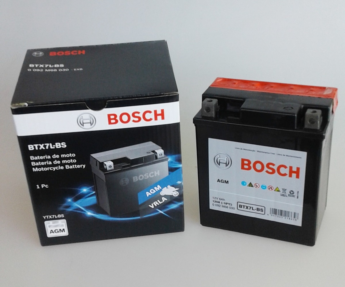 Аккумулятор bosch 12v 6ah