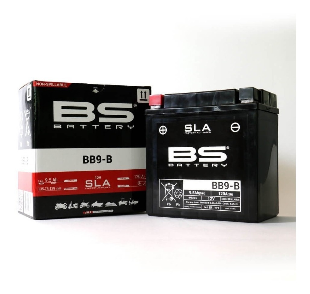 Batería Moto Bs 12 V 9.5 Ah 135x75x139 Bb9-b Yb9-b Sin Mant - U$S 102 ...