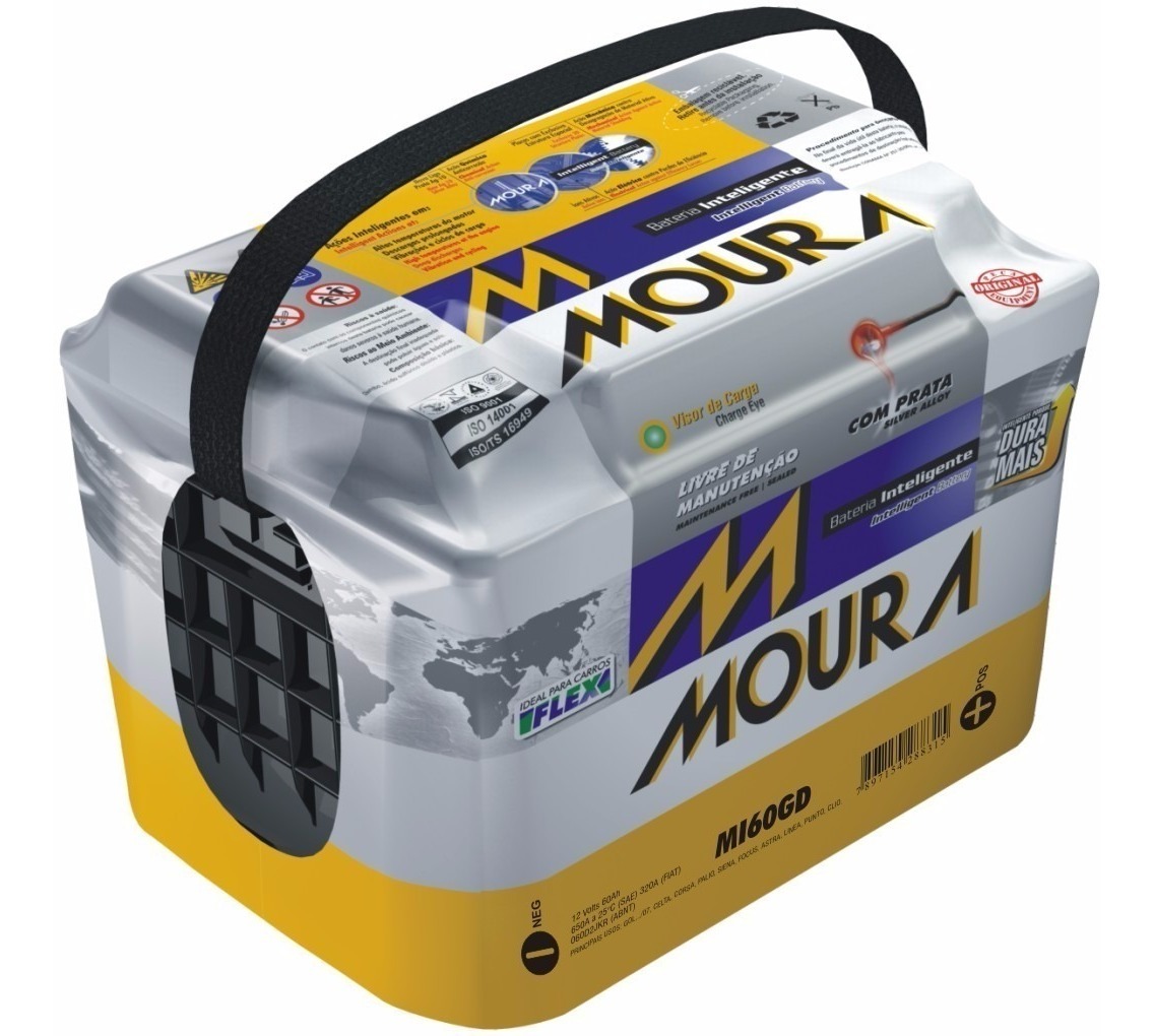 Bateria Moura 100 Amps - $ 5.040,00 en Mercado Libre