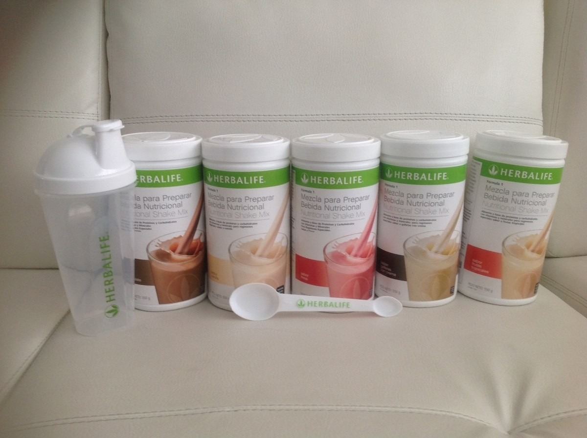 Batidos Herbalife Nutricionales, Vaso Y Cuchara De Regalo - $ 1.490,00