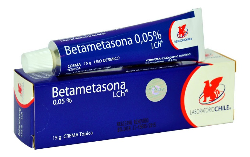 Betametasona Crema 15 Gr Chile 351,00 en Mercado Libre