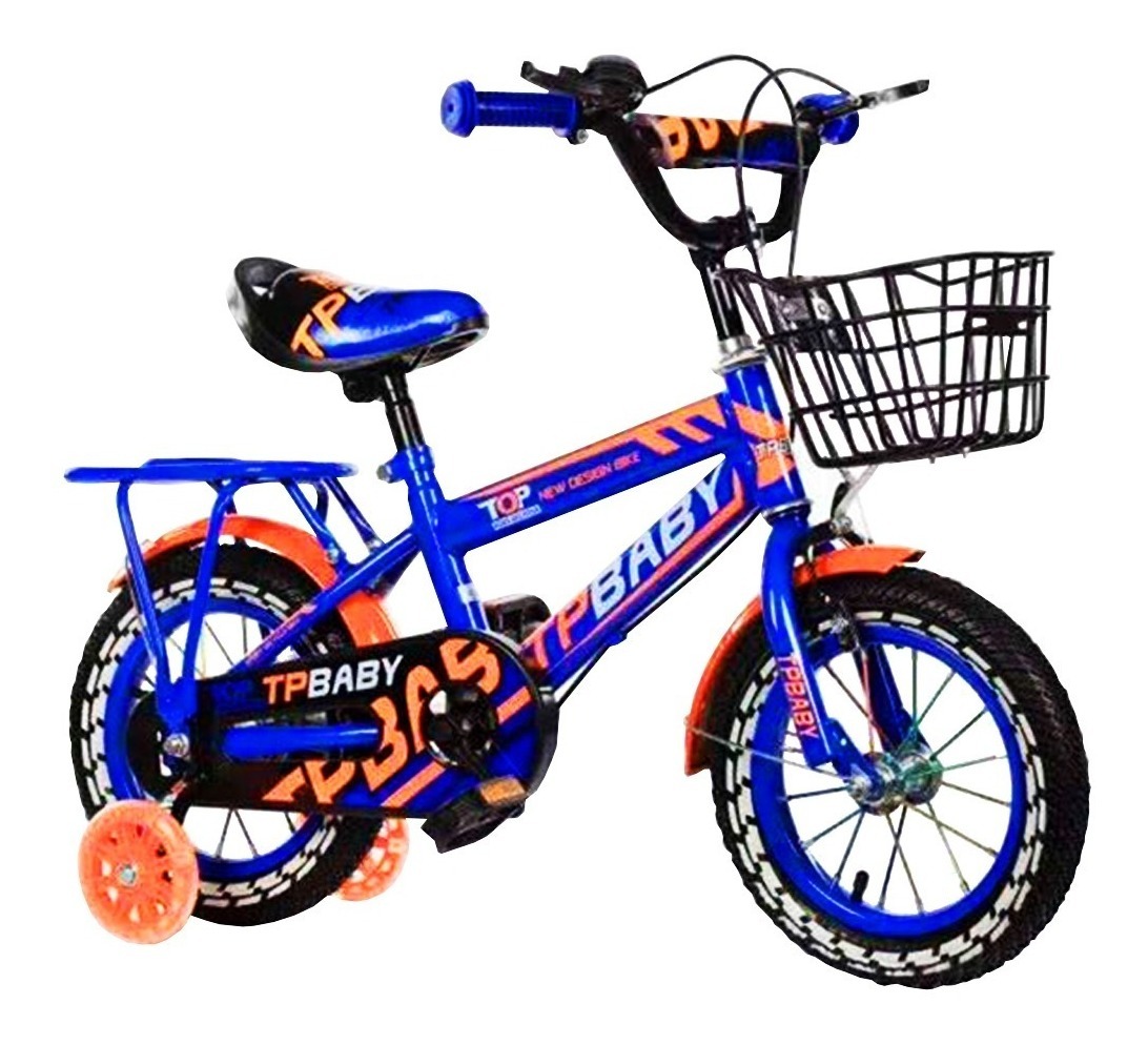 Bicicleta Rodado 16 Canasto Ruedita Infantil Armada Mvdsport - $ 3.790