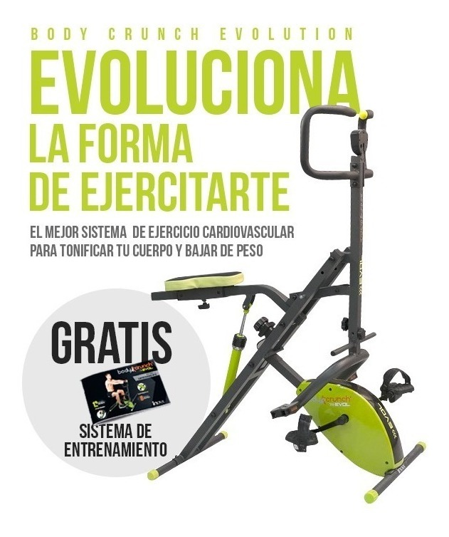 Rutina para bajar de peso con el body crunch evolution