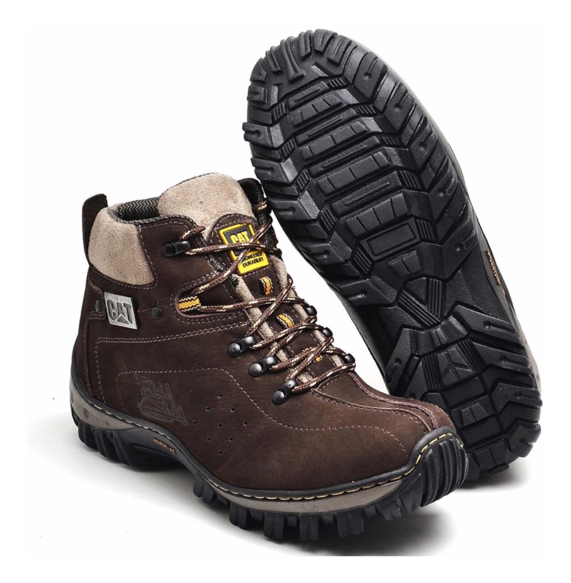 Botas Cat Caterpillar Para Dama Color Marrón - $ 2.900,00 en Mercado Libre