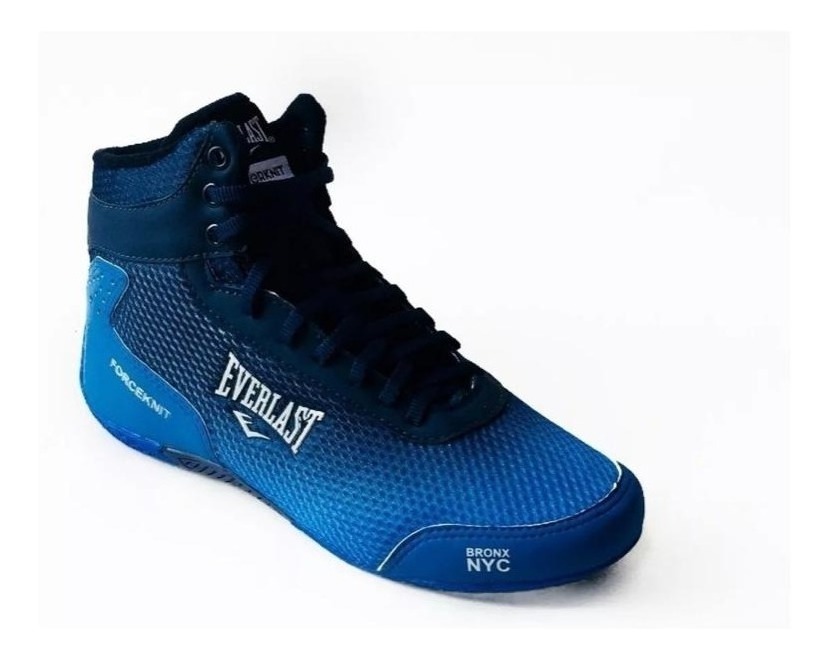 Botas De Entrenamiento Gym Boxeo everlast Azul Royal Marino 2.490