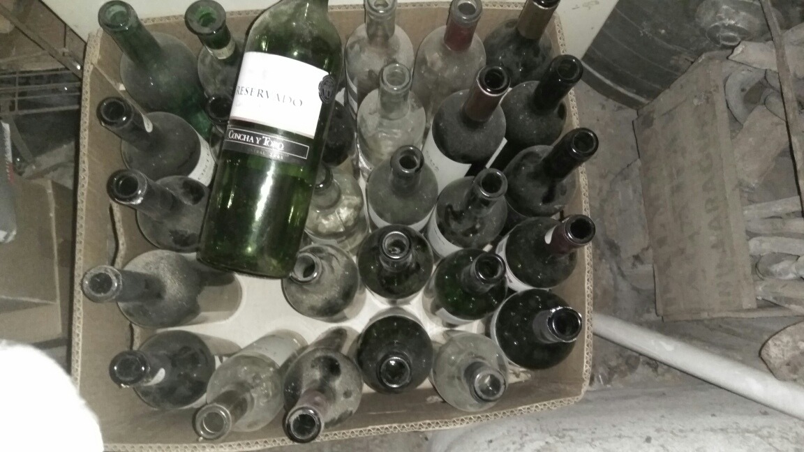 Botellas De Vino Vacias De 3/4 - $ 5,00 en Mercado Libre