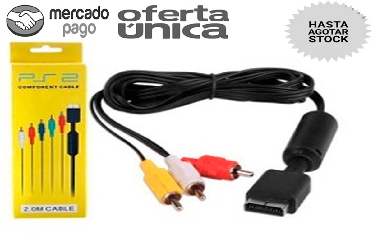 Cable Para Playstation 2 De Audio Video Rca Para Television 90,00 en Mercado Libre