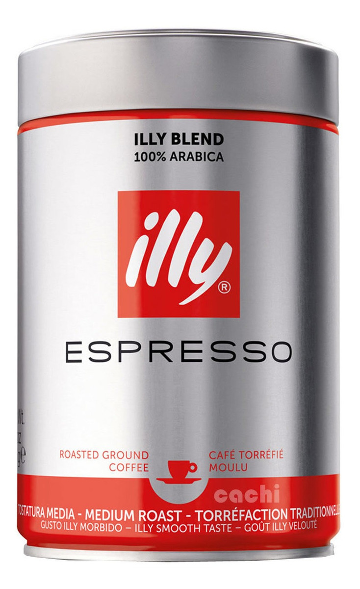 Cafe Illy Espresso Molido Lata 250 Gr 1.350,00 en