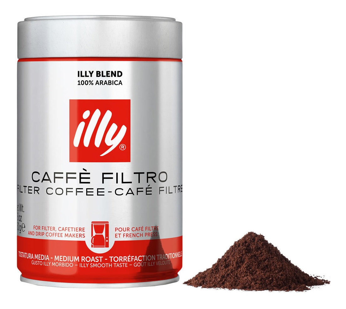  Cafe  Illy  Filter Molido Lata 250gr 1 265 00 en Mercado 