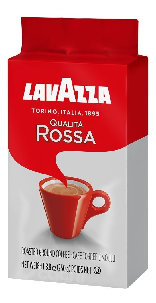 Cafe Lavazza Qualita Rossa 250gr De Maquina Molido