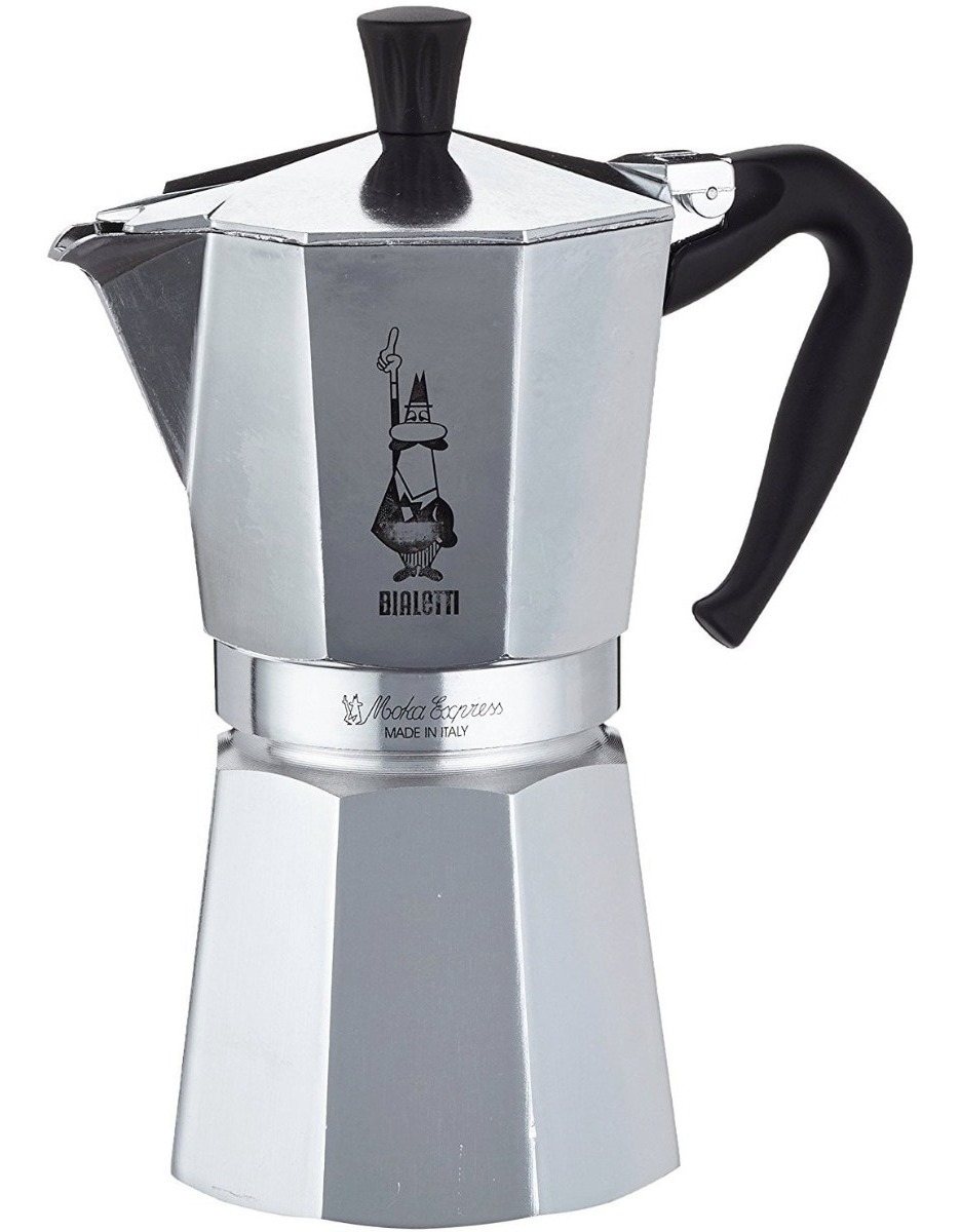 Cafetera Italiana Expresso 3 Tazas Bialetti Moka 1.800