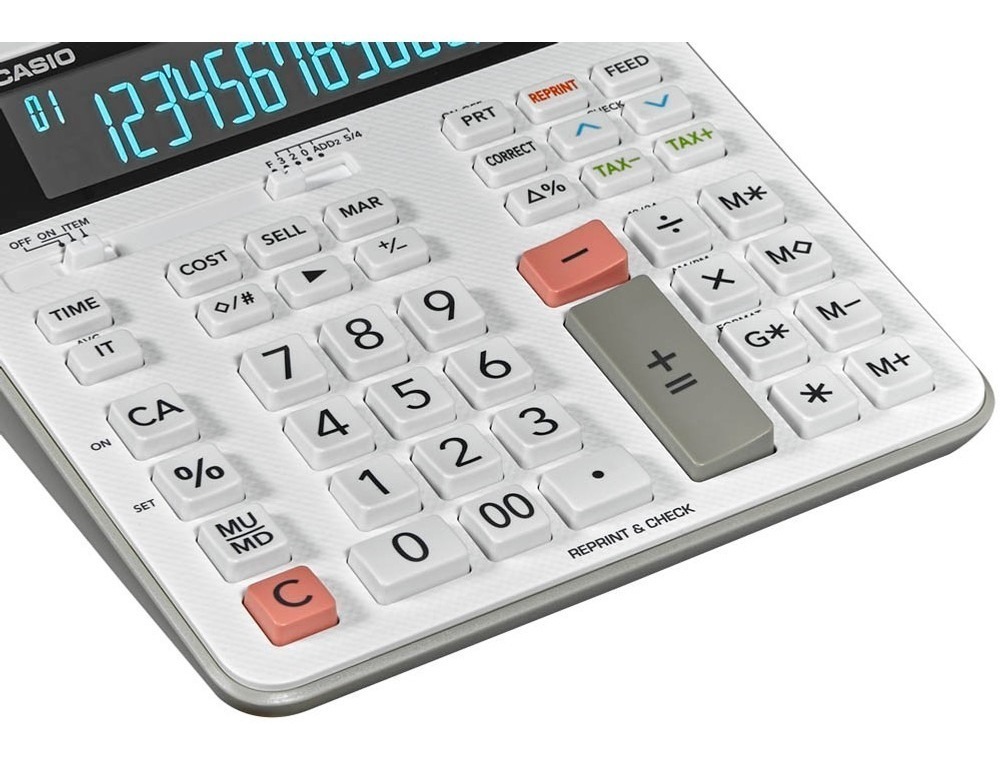 Calculadora Casio Fr-2650 De Escritorio C Impresora Bicolor - $ 4.850 ...