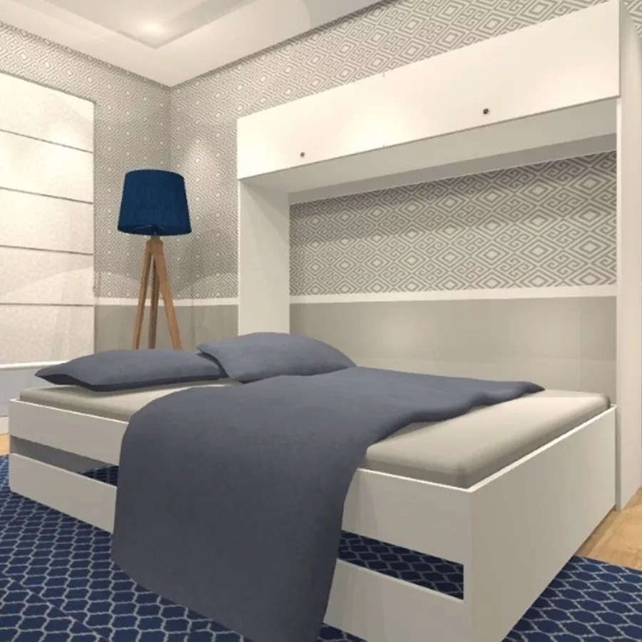 Cama Rebatible Plaza Y Media Dormitorio Con Ropero 10 267 00 En 