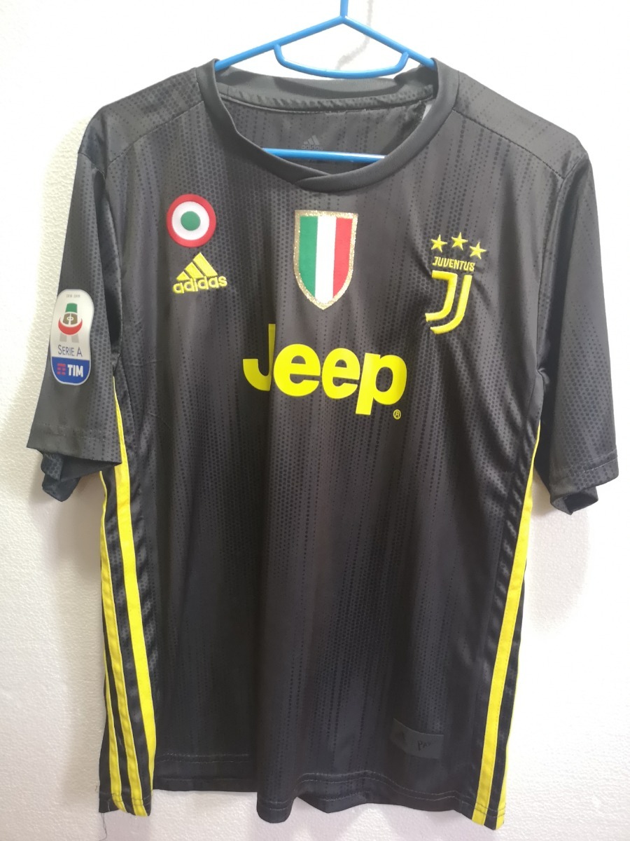 Camiseta Away Niños Juventus 2018/2019. Ronaldo. Original. - $ 1.750,00 en Mercado Libre
