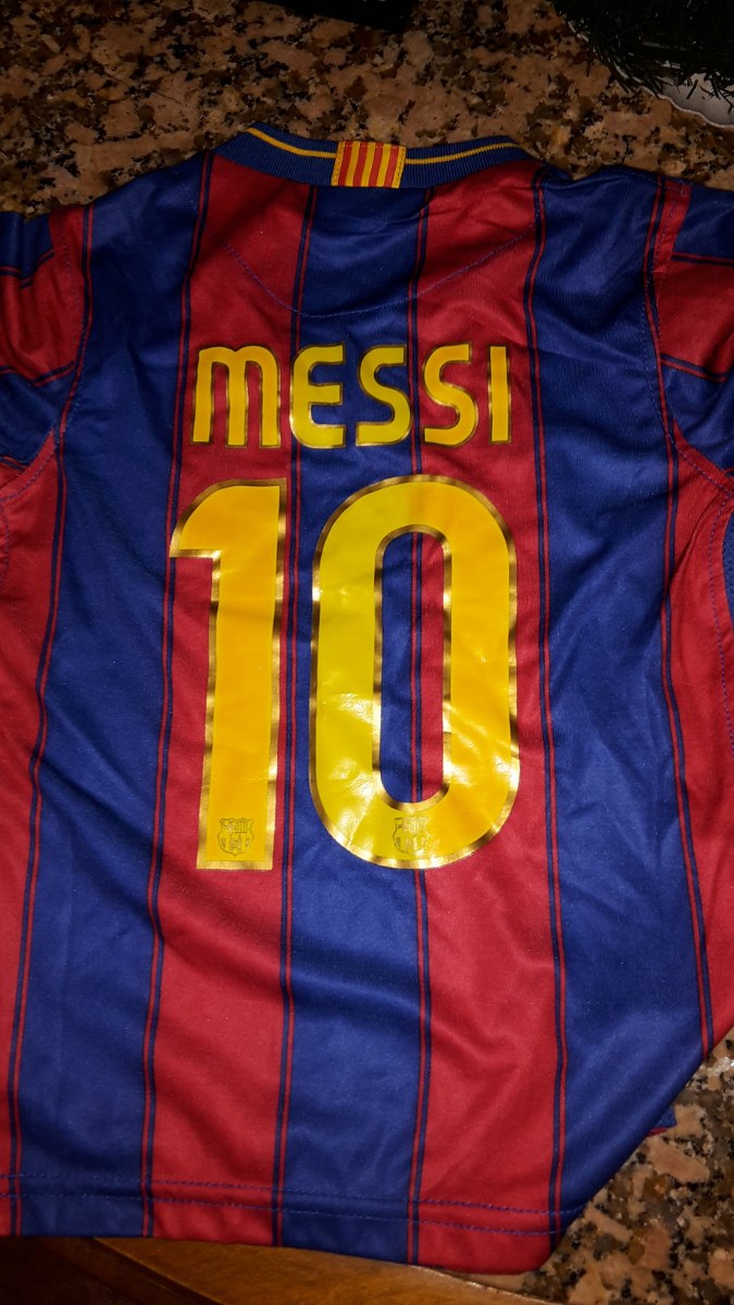 Camiseta Barcelona Messi Niño Nueva - $ 670,00 en Mercado Libre