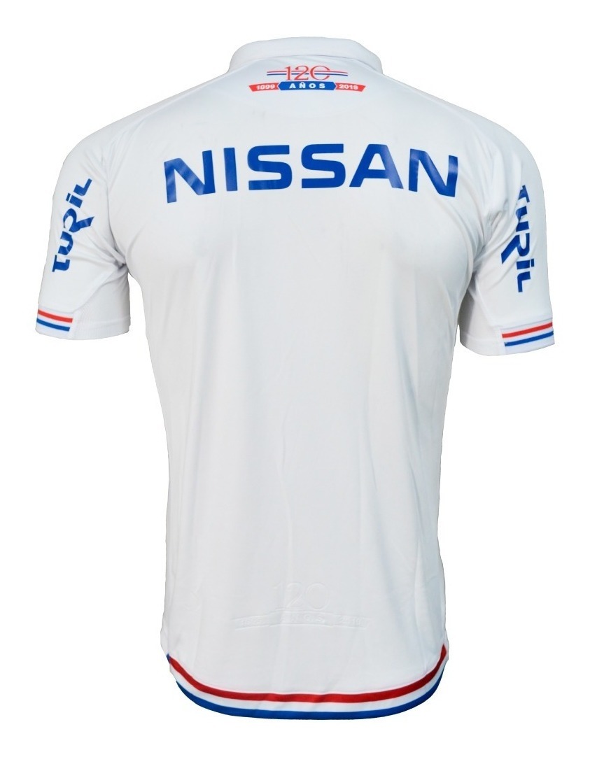 Camiseta Nacional Niño Blanca 2019 Con Sponsors Original ...