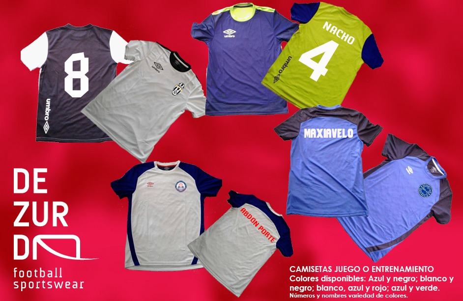 camisetas de futbol 5 personalizadas