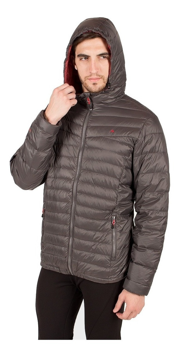 Campera De Plumas De Hombre Logan Con Capucha Montagne