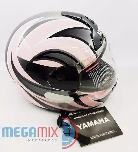 Yamaha - viseira para capacete yamaha Capacete-urban-brilhante-rosa-yamaha-numero-5658-original-D_NQ_NP_838335-MLB27281134966_052018-F