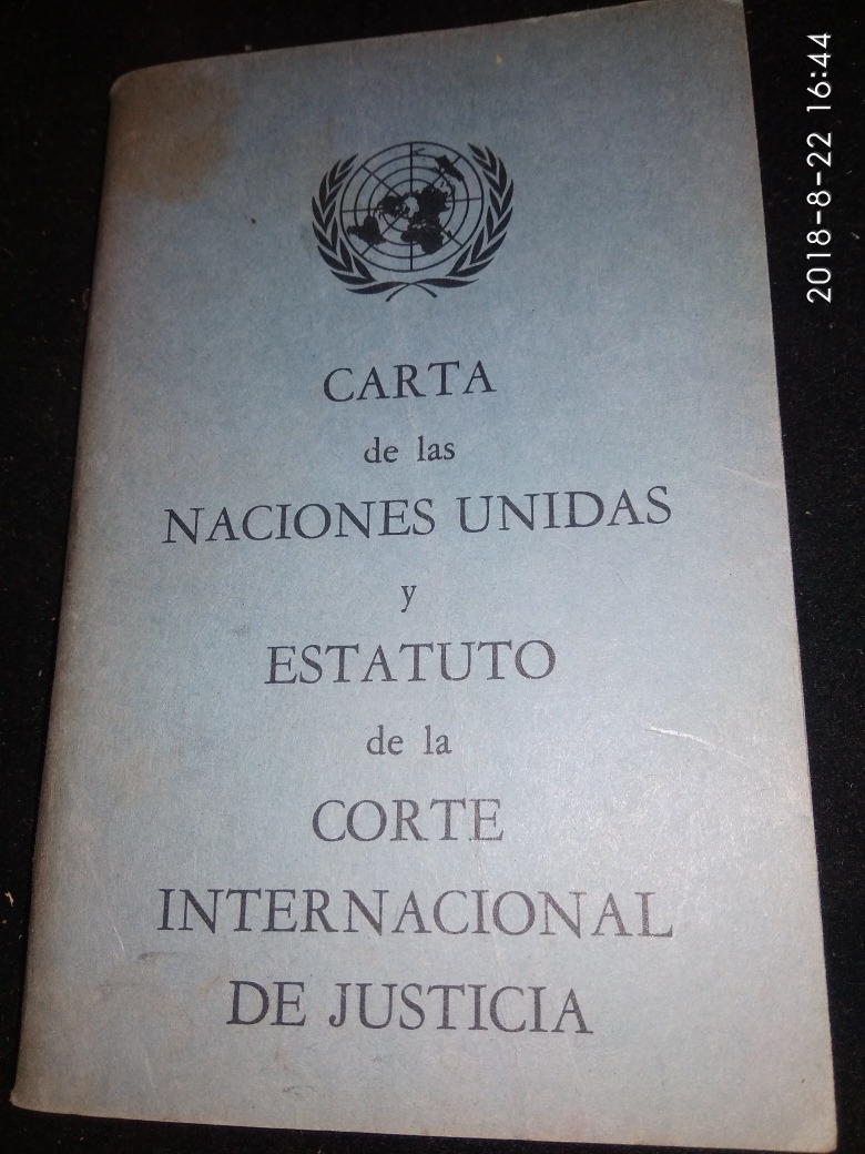 Carta De Las Naciones Unidas Y Estatuto De La Corte 