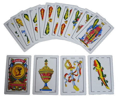 Cartas Españolas Gigantes Naipes Juegos Truco 14900 En Mercado Libre 6241