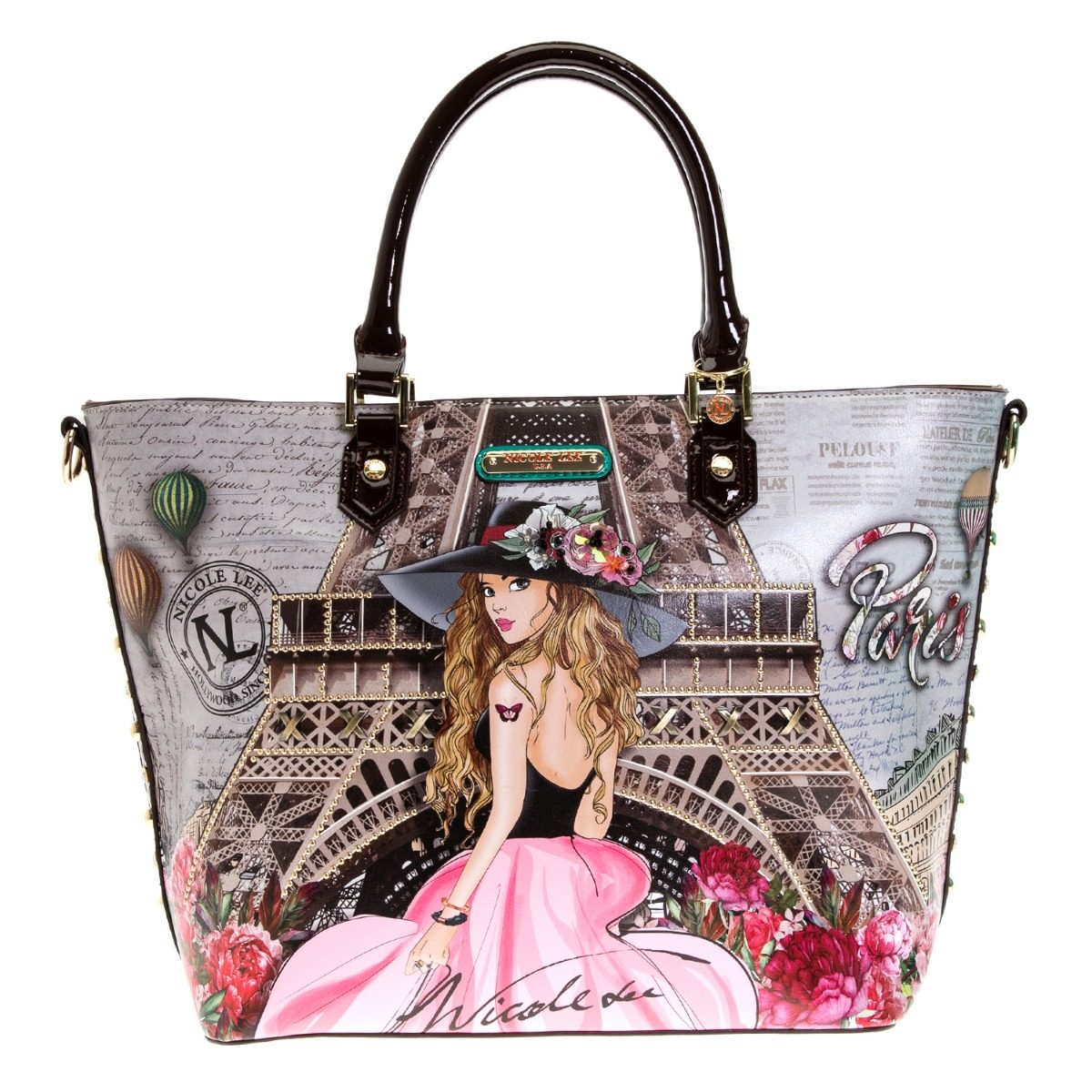 Cartera Dama Nicole Lee Usa Vivian Dreams Paris (vdp12902) - $ 4.690,00