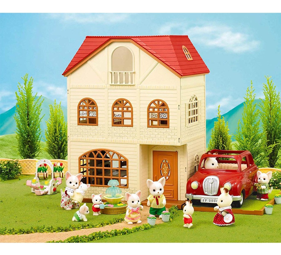 Casa 3 Historias Original Sylvanian Families + Muñeca U