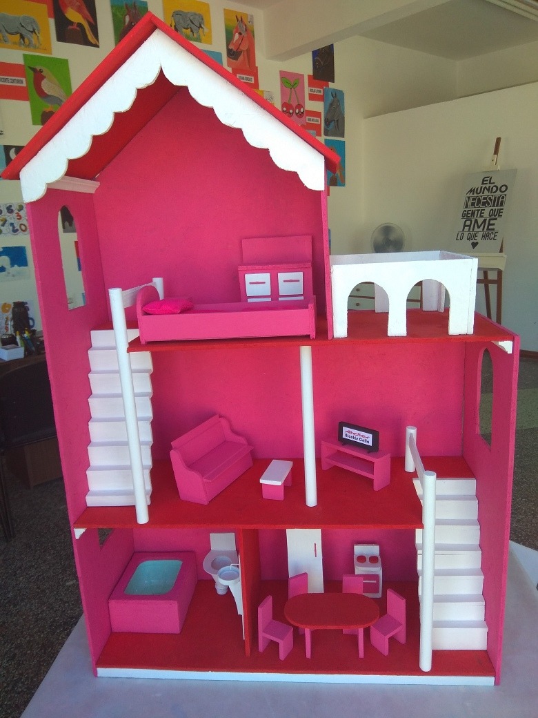 Casa De Muñecas Barbie - $ 4.500,00 en Mercado Libre
