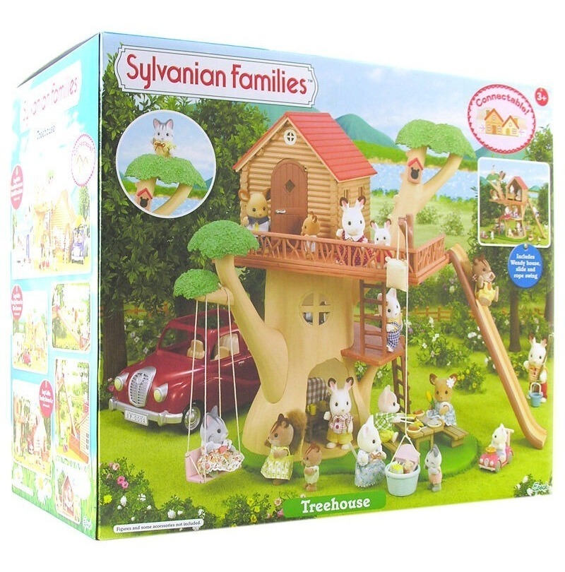 Casita Del Arbol De Sylvanian Families En Adeleste - $ 3.349,00 en