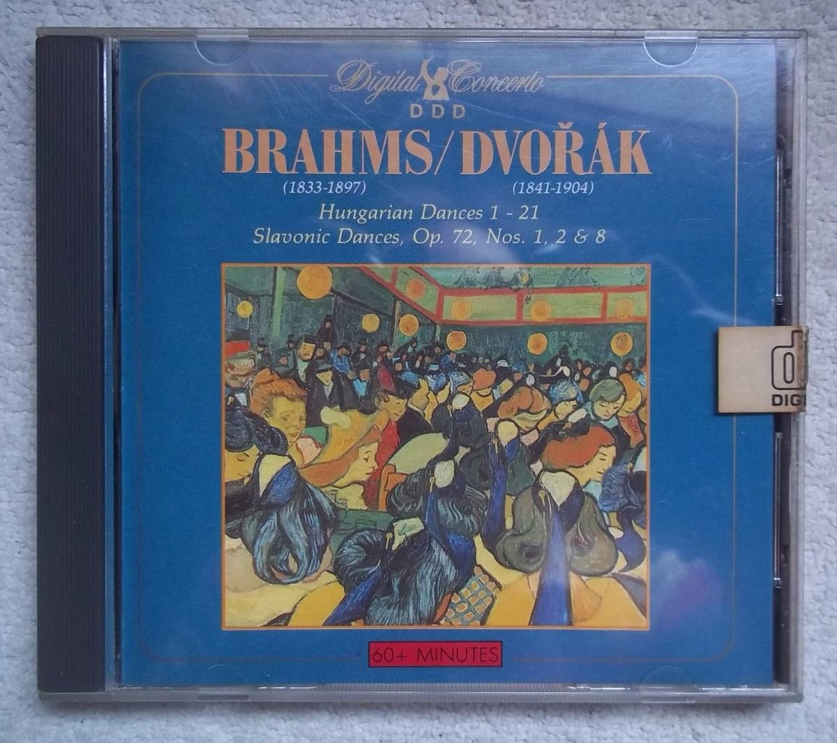 Cd Brahms Hungarian Dances 1 21 Dvorak Slavonic Dances Op72 29999 En Mercado Libre 2185