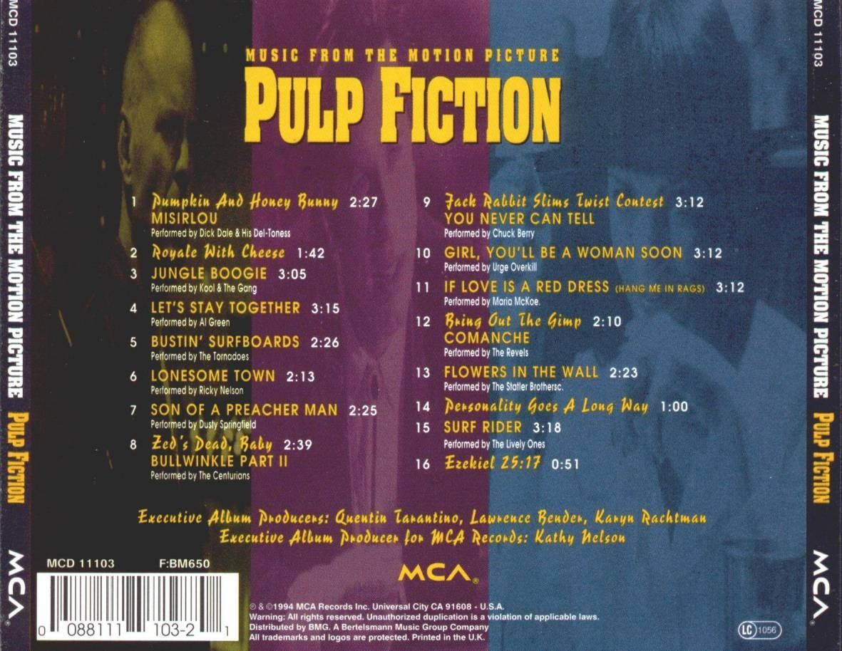 pulp fiction soundtrack