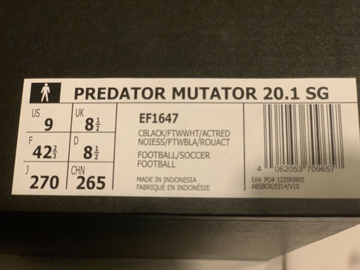 adidas Predator Mutator 20.1 L FG Blue Red Soccer Zone USA