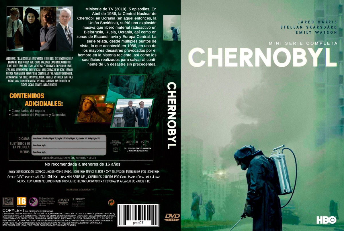 Chernobyl Miniserie Completa Dual 3 Dvd - $ 300,00 en ...