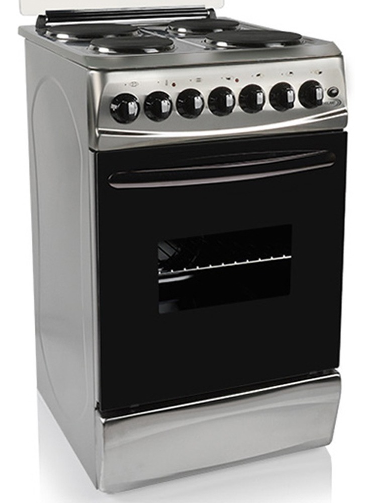 Cocinas Cocina Electrica Delne Te5604-i Inox Timer 4 Placas - U$S 435